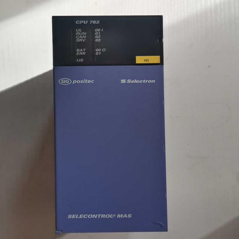 议~Selectron CPU752 Selectron MAS