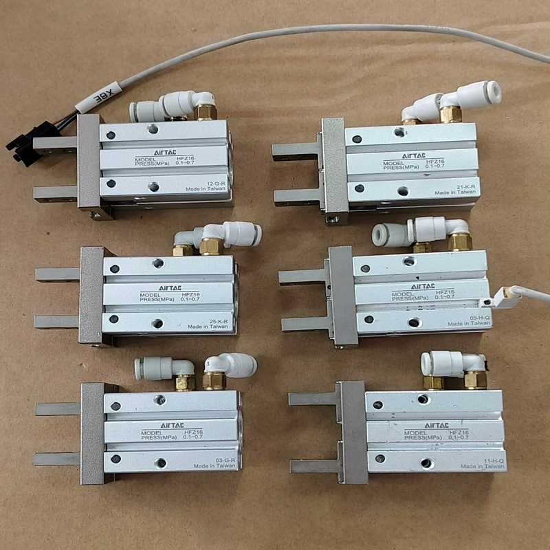 议价9新亚德客手指气缸HFZ16，实物拍摄有4个，便宜出，功能包