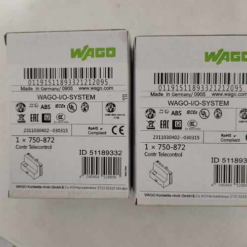 【星慕电子】WAGO万可模块750－872  便宜处理，联系。。
