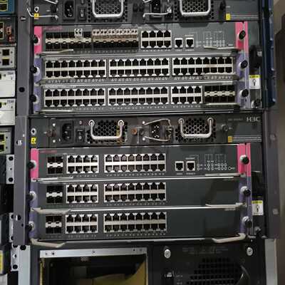 H3C S7503E-S核心交换机，双电源单主控，型号为LS