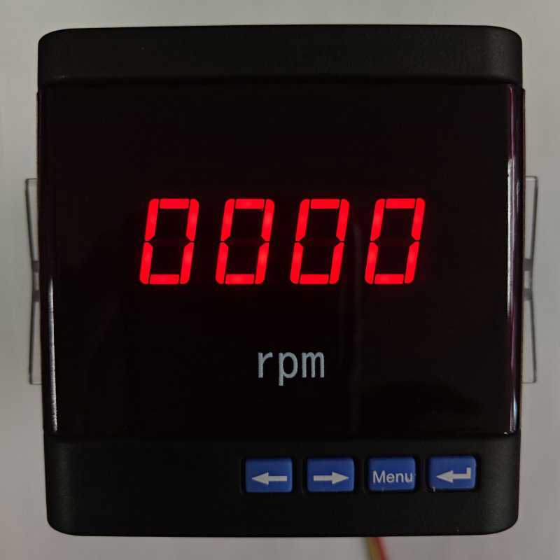 SX6L 1500RPM/DC10V 20mA转速表 数显电流表80X80MM 上海上沪SH