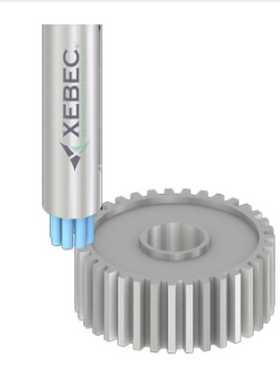 XEBEC锐必克表面去毛刺去刀纹研磨刷蓝色A32-CCB25M