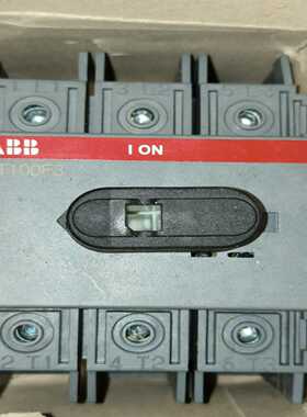 #空开ABB隔离OT100F3  100A/3P--议价商品