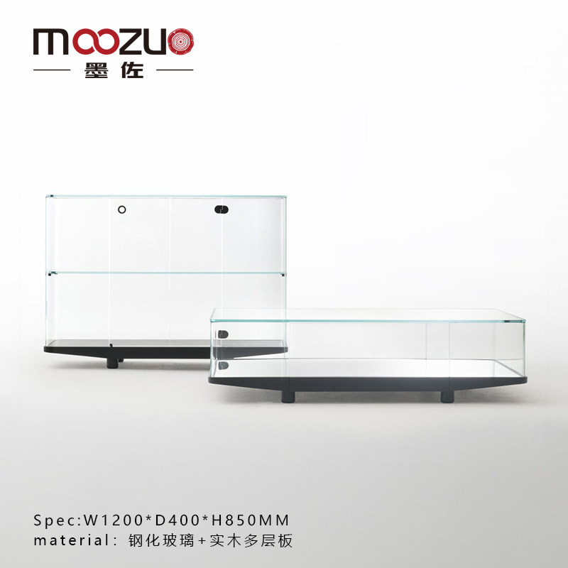 意式极简镜面玻璃茶几设计师客厅家用置物边柜陈列展示储物收纳柜,住宅家具,茶几,淘宝优惠券,粉丝福利购,淘宝优惠卷