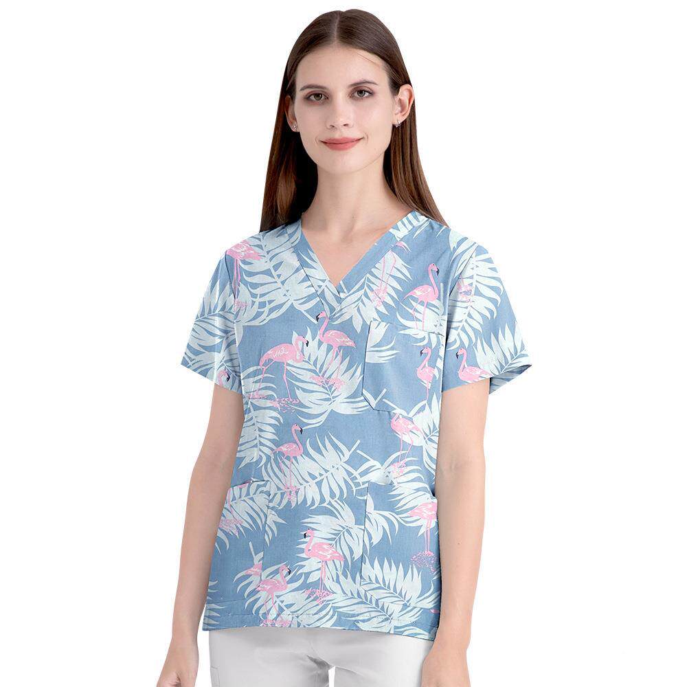 Cartoon Print Nurse Scrubs Nh62008 Surgical Grade - Taobao product photo 2