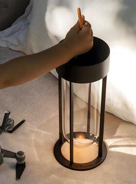 意大利InVitro极简客厅卧室氛围灯手提充电户外露营便携式台灯