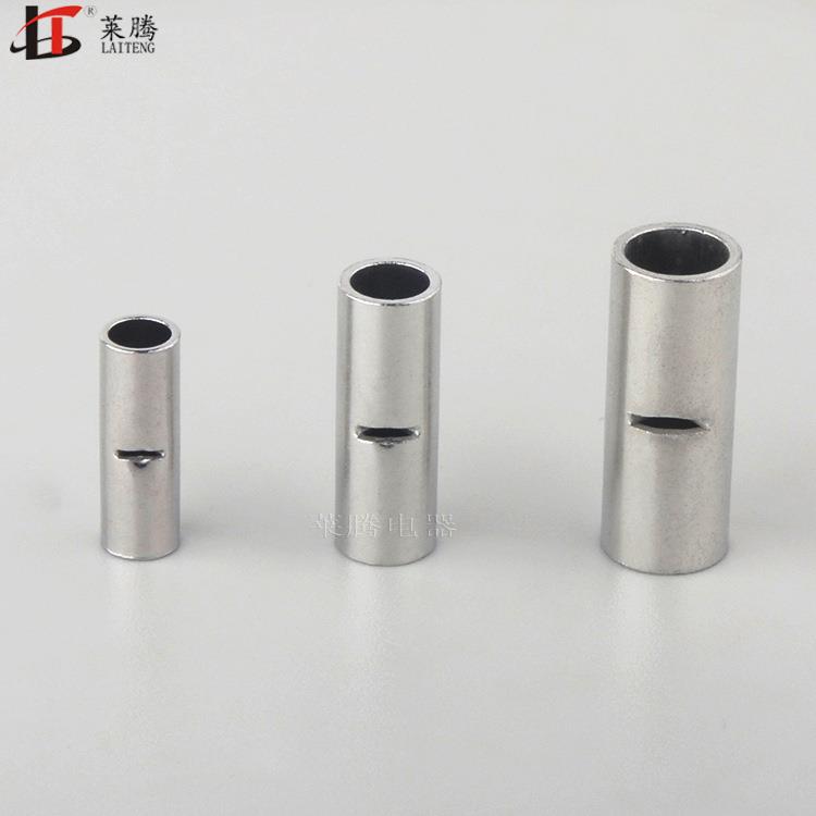 BN中间接线端子铜鼻子端头中间裸端头管形对接中间接头