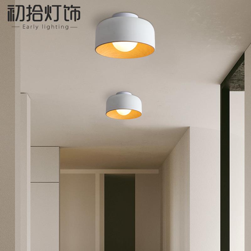 现代简约入户玄光灯极简走廊过道灯护眼led吸顶灯极简个性阳台灯