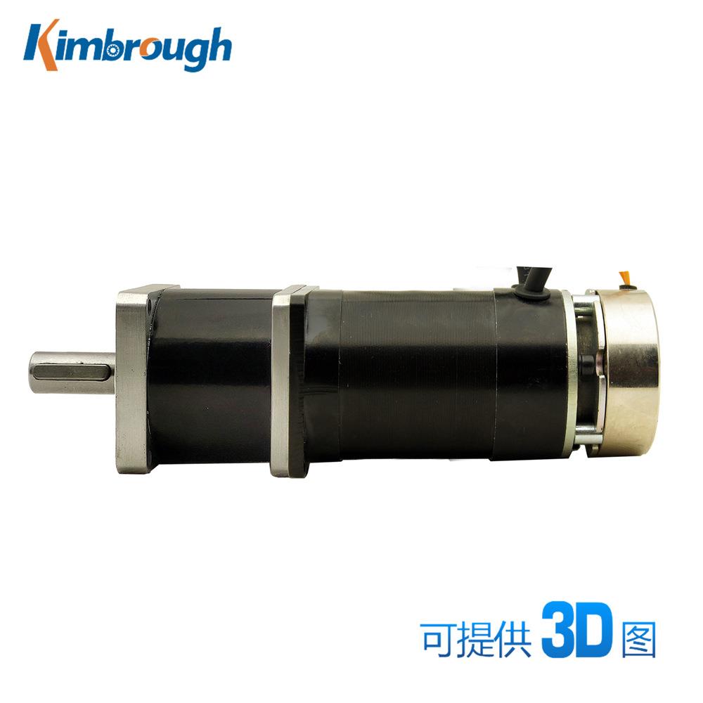 57行星减速刹车无刷电机100WDC24V3000RPM减速比4-100