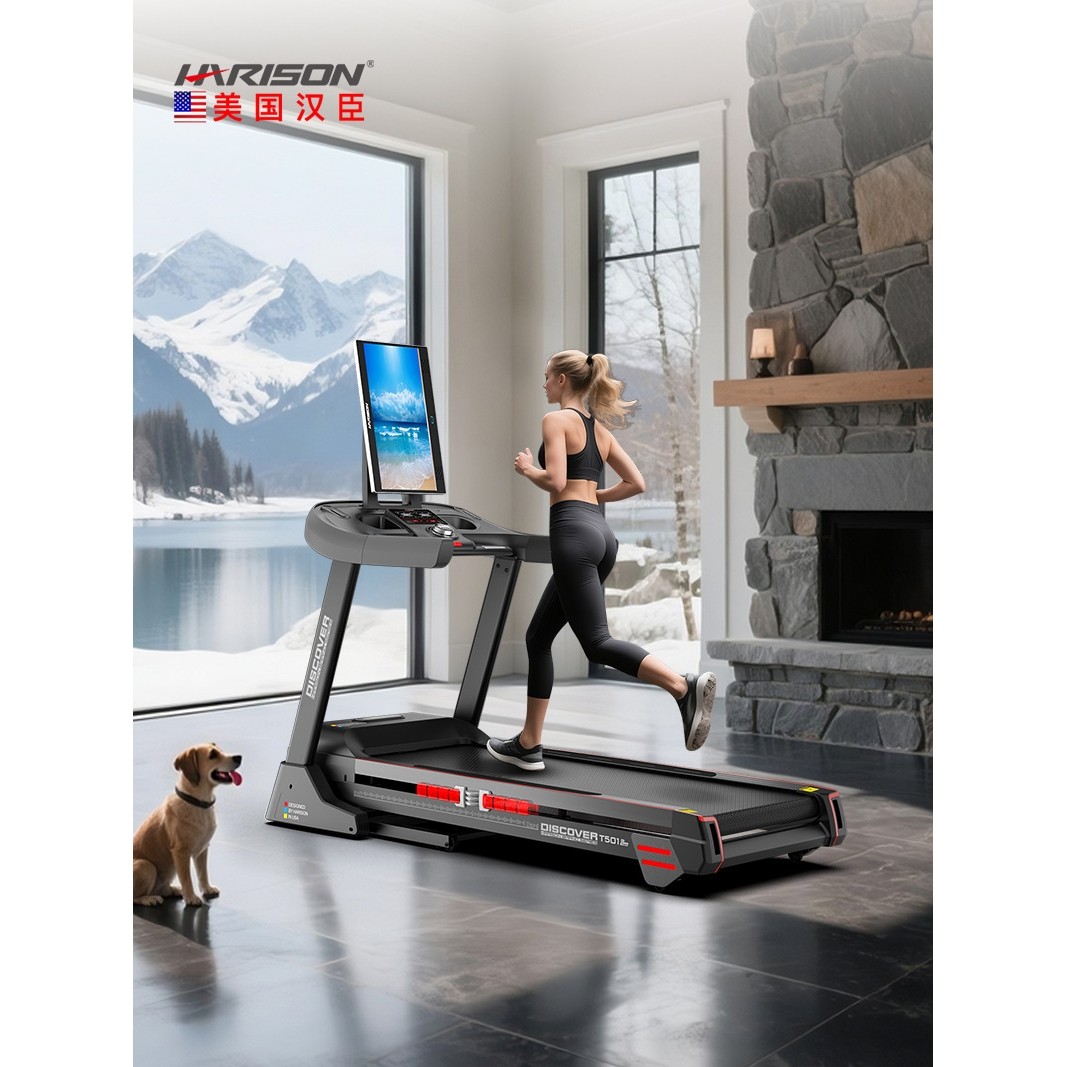 HARISON汉臣商用豪华跑步机家用健身房专用运动健身器材T501TRACK