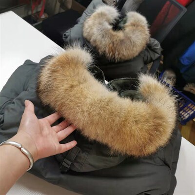 N3B真毛领单卖N2B郊狼毛领更换专业北美郊狼毛领订制卿卿