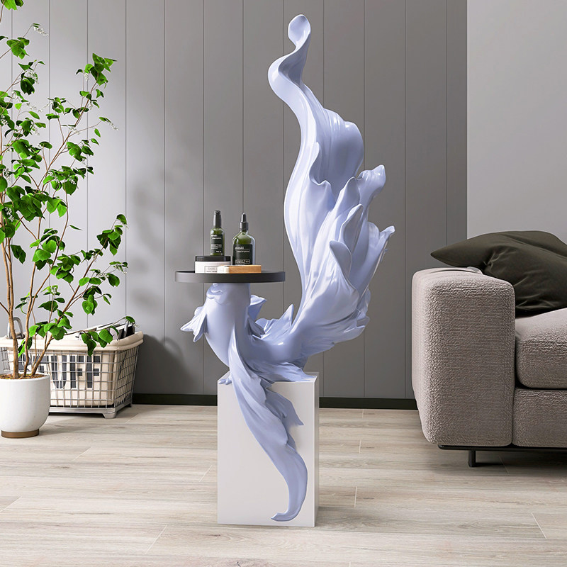 锦鲤招财客厅落地摆件高档茶几家居饰品电视柜沙发旁开业乔迁礼物,家居饰品,落地摆件,淘宝优惠券,粉丝福利购,淘宝优惠卷