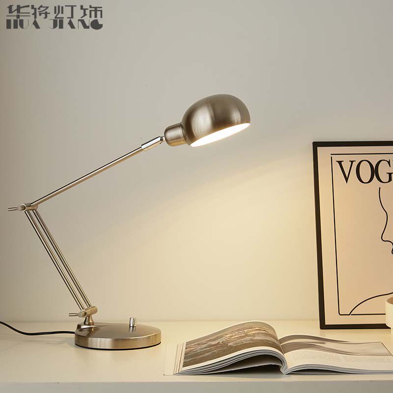 摇臂伸缩折叠学生儿童学习护眼台灯调光卧室床头灯书房书桌办公灯,家装灯饰光源,阅读台灯(护眼灯/写字灯),淘宝优惠券,粉丝福利购,淘宝优惠卷
