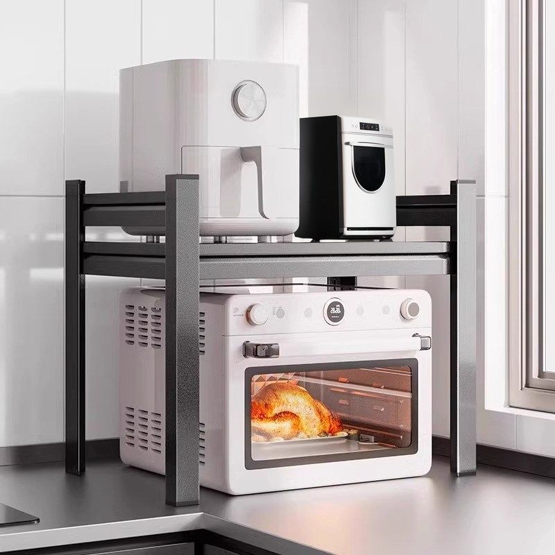 厨房微波炉置物架烤箱收纳架子多层家用台面多功能电饭煲收纳架子,厨房/烹饪用具,微波炉置物架,淘宝优惠券,粉丝福利购,淘宝优惠卷