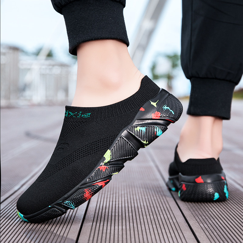 大码拖鞋男春季新款加肥加大46外穿男士运动半拖鞋47码无后跟男鞋,流行男鞋,包头拖,淘宝优惠券,粉丝福利购,淘宝优惠卷