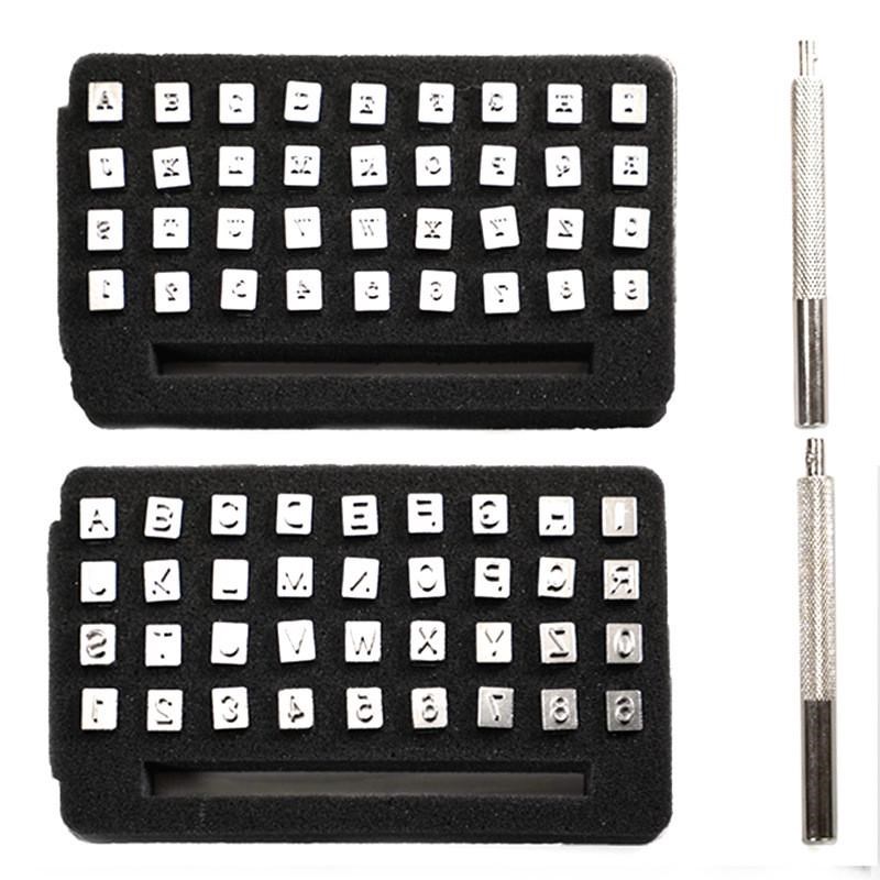 皮雕印章170i克字鞣皮料用烫植工具模具字母冲数字冲4/6mm