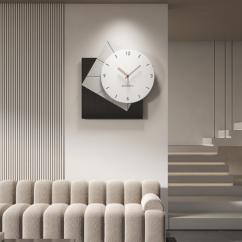 简约现代装饰钟表静音客厅艺术时尚家用网红挂钟创意大气时钟挂表