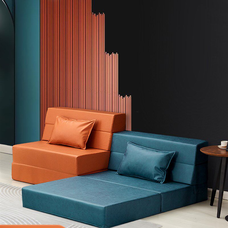 加厚高密度午休垫科技布免洗睡垫可折叠地铺垫办公室定制海绵床垫