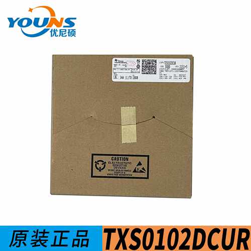 TXS0102DCUR/VSSOP-8 2位双向电压电平转换器24Mbps  集成电路IC