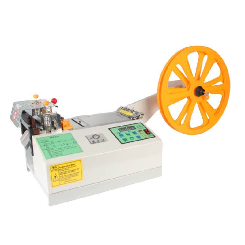 厂家供应电脑切带机魔术贴裁管机YX-100s丝带硅胶管自动化智能