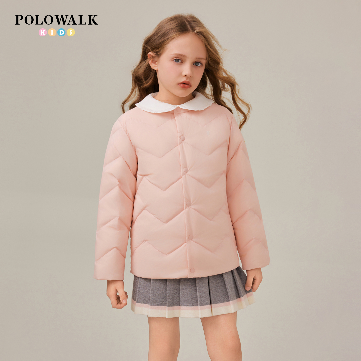 POLOWALK童装中大童羽绒服
