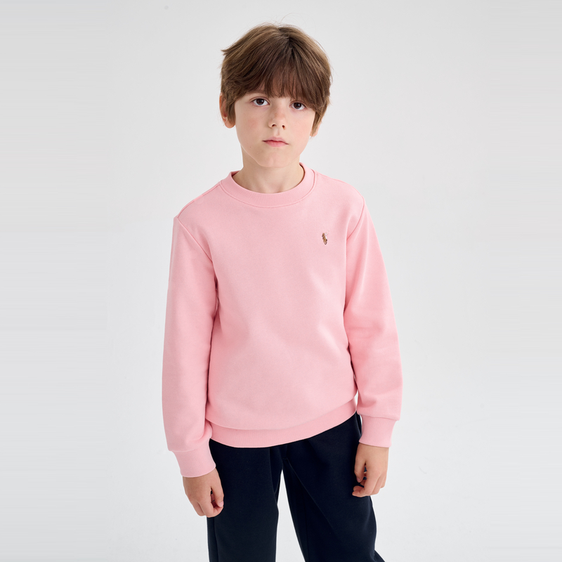 POLOWALK儿童全棉圆领卫衣