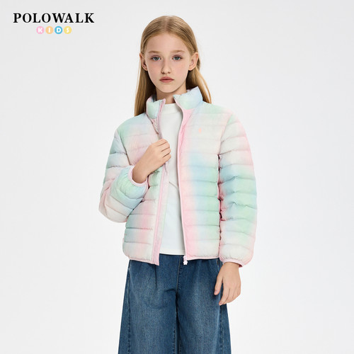 POLOWALK轻薄中大童羽绒服
