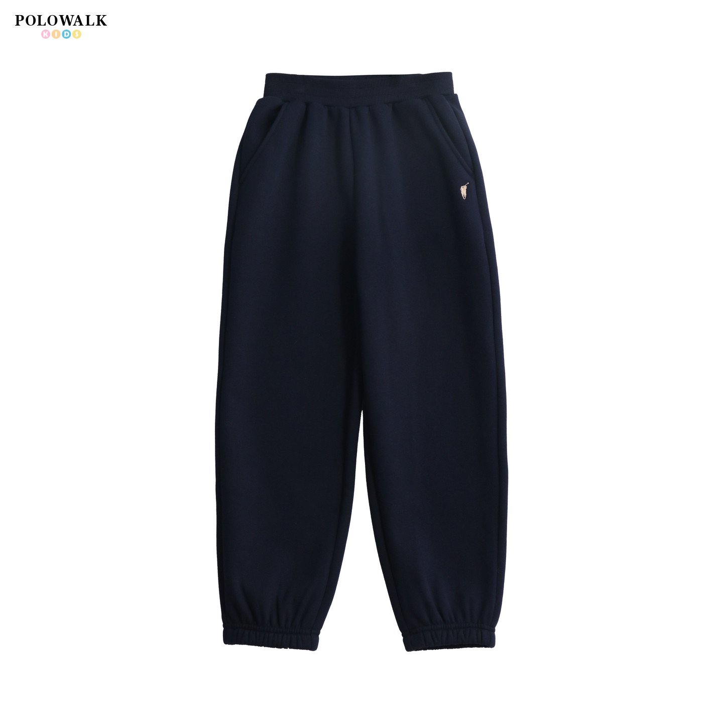 POLOWALK童装男童卫裤26春夏新款中大童百搭长裤舒适束脚休闲裤