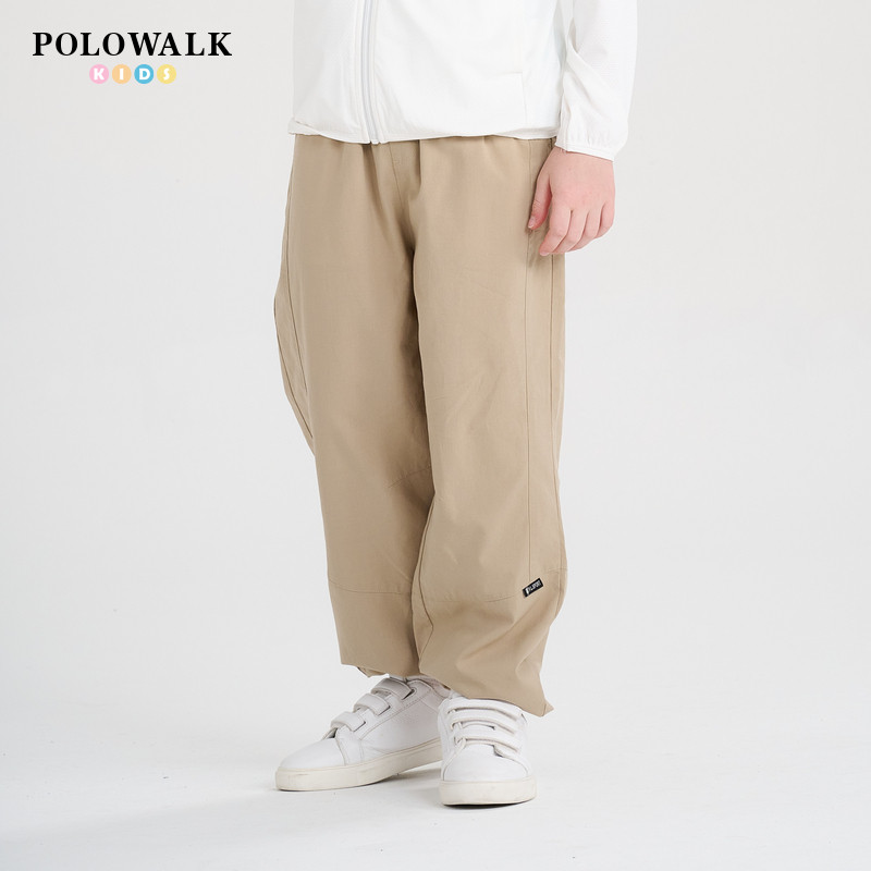 POLOWALK童装男童休闲裤25夏季新款宽松薄款运动休闲工装百搭长裤