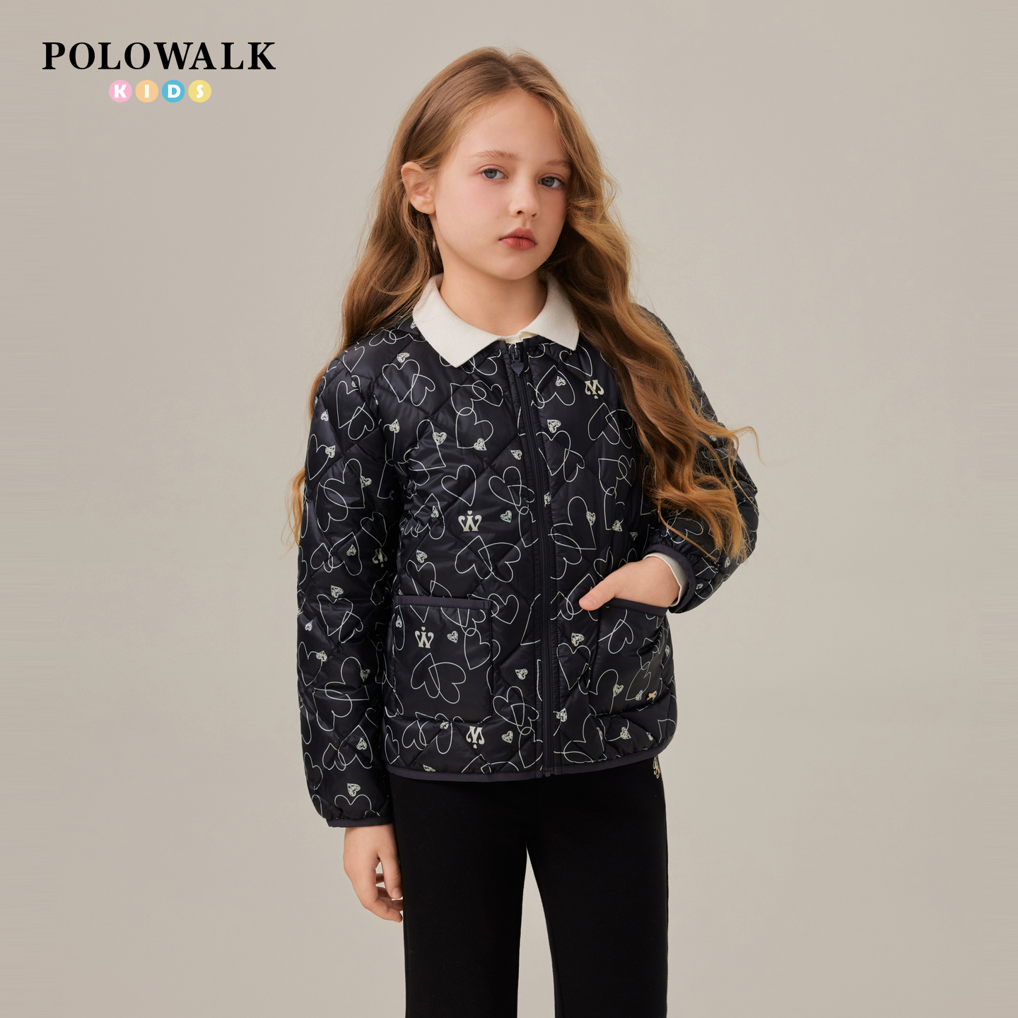 POLOWALK童装女童羽绒服