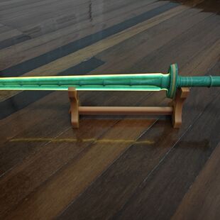 青竹蜂云剑青竹蜂云剑 40cm款 3D打印 韩立本命法宝 金雷竹炼制