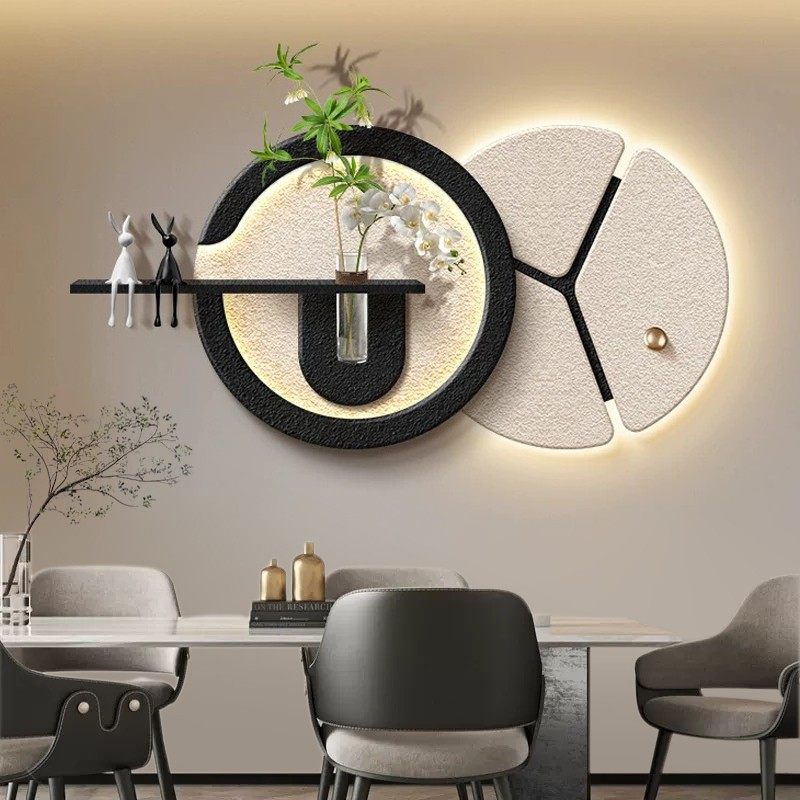 现代简约客厅沙发背景墙植装饰画水培绿餐厅挂画砂岩花瓶卧室壁画,家居饰品,氛围画/灯画,淘宝优惠券,粉丝福利购,淘宝优惠卷