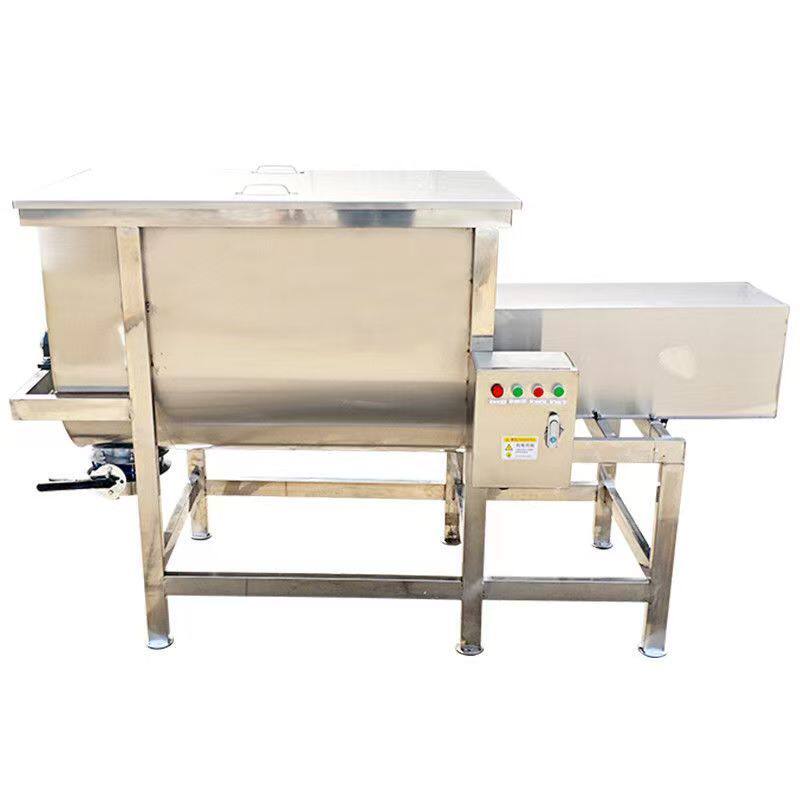 卧式不锈钢粉末颗粒搅拌机化工原料混合机多功能饲料狗粮预混机