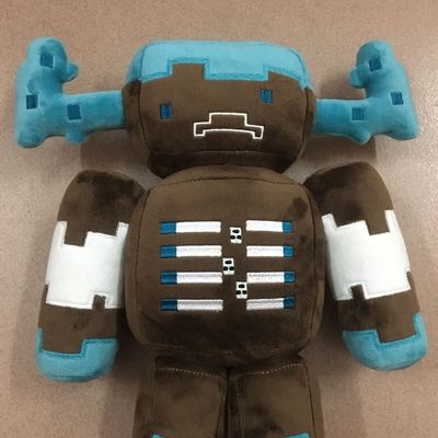 爆款我的世界毛绒玩具Minecraft监守者Warden站立款游戏公仔