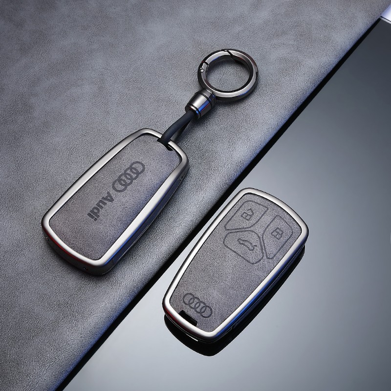 奥迪A4L钥匙套q5L车A6L钥匙a3L扣a8l高档q7新款q3 q4 q8 a5 a7l壳