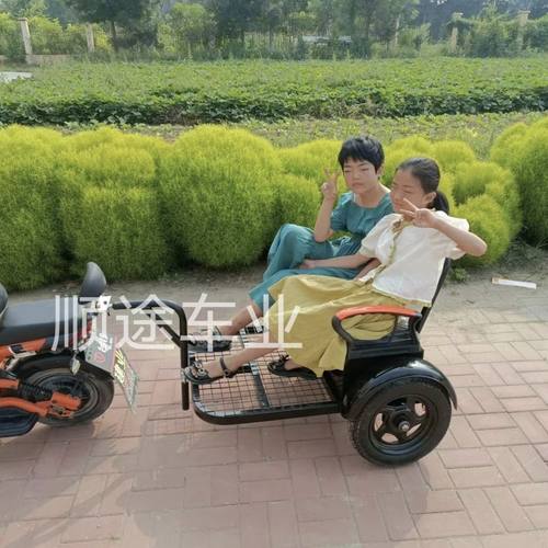 自行车电动摩托车拖车挂车后挂式户外旅行骑行载人拖斗载物小拖车