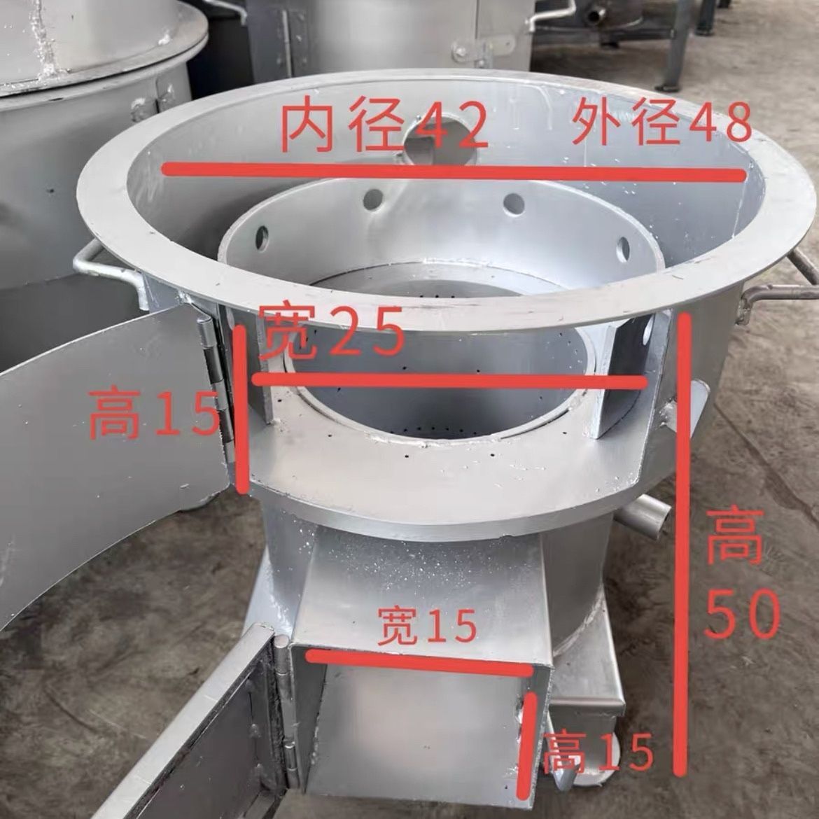 柴火炉灶农村新款加厚内胆气化炉节能猛火木柴户外家用锅炉无烟