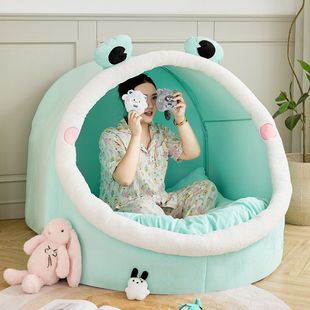 人类狗窝全包围超大人类猫窝女生四季通用睡觉儿童帐篷小窝生日礼