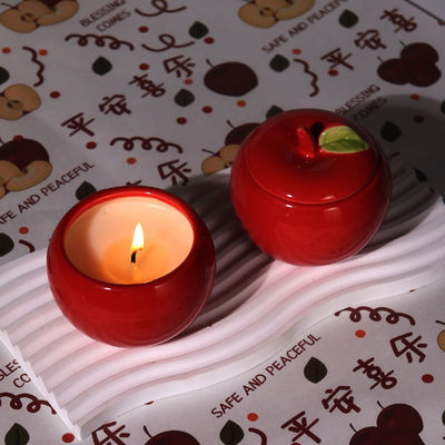 苹果元素礼物生日礼物便宜显贵苹果香薰蜡烛轻奢小众房间卧室生日