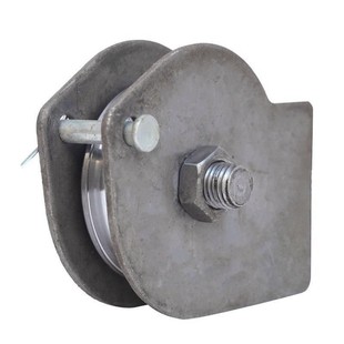 吊机滑轮U型/刀把型室内外离合提升机起重机配件轮钢丝绳滑轮大全