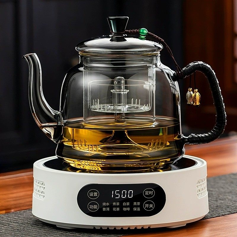 蒸煮一体茶壶新款玻璃煮茶器全自玻璃杯