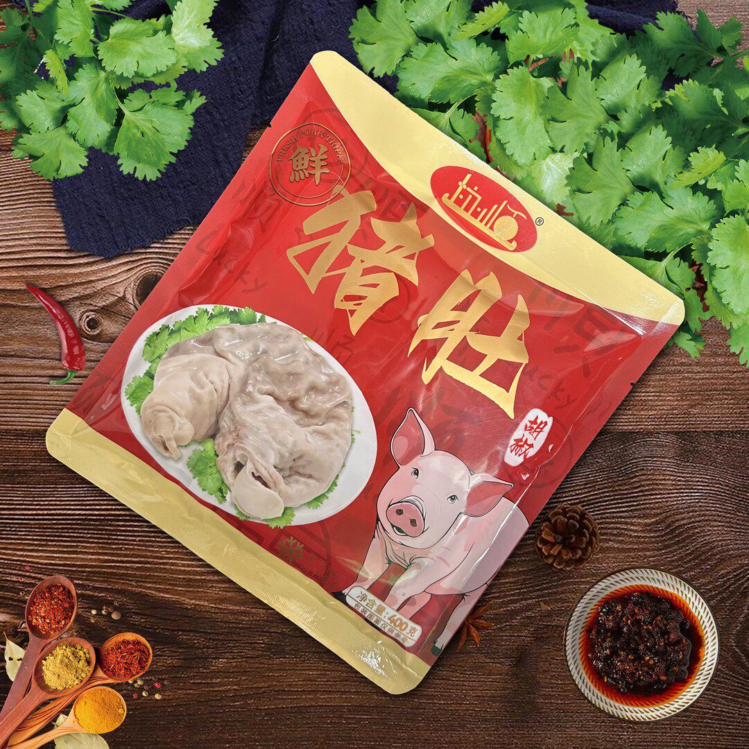 品上丸猪肚猪肚子真空包装生鲜新鲜熟食大于400g/