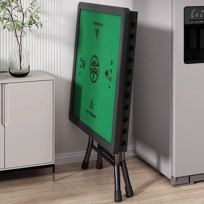 包邮麻将桌折叠麻将桌子家用简易棋牌桌手搓手动打牌桌两用麻雀台