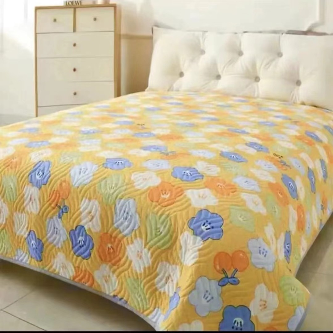 【秋冬爆款】大尺寸床盖榻榻米床单加厚夹棉布床亲肤多功能大床保