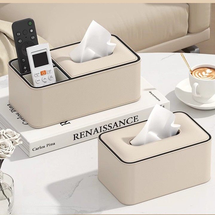 纸巾盒客厅高级多功能抽纸盒高颜值皮革轻奢家用桌面遥控器收纳盒,收纳整理,纸巾盒,淘宝优惠券,粉丝福利购,淘宝优惠卷