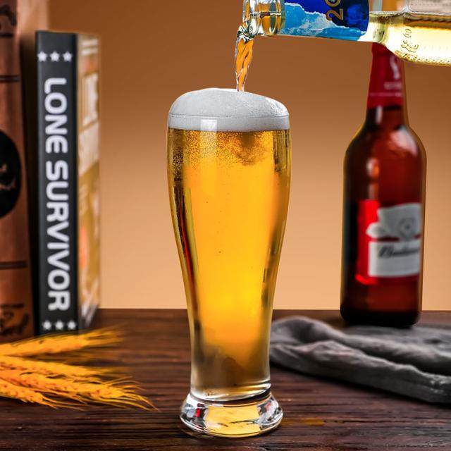 【480大号啤酒杯】家用玻璃扎啤杯精酿酒吧用加厚水杯玻璃杯酒杯,餐饮具,啤酒杯,淘宝优惠券,粉丝福利购,淘宝优惠卷