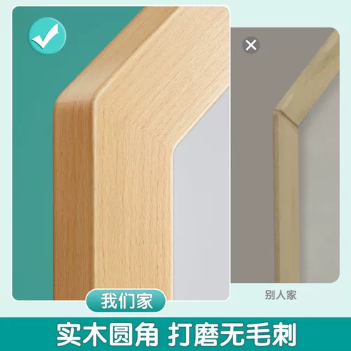 Детская двусторонная доска для рисования для домашнего использования, стираемая магнитная большая трубка без пыли для письма