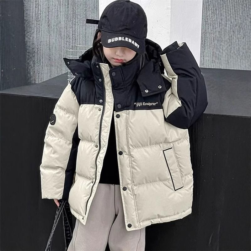 反季儿童羽绒服新款洋气中大童女童冬季男童宝宝加厚保暖鸭绒外套