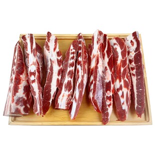 【4斤软骨】猪排边【肋排边切下来的边角】肉厚脆骨多【形状不规