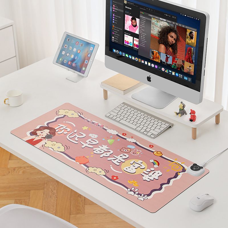 发热暖桌垫办公室桌面鼠标写字暖手电暖加热暖桌宝电热加热垫